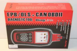 BOXED AUTEL EPB/OLS + CAN OBD11 DIAGNOSTIC TOOL DIAGLINK RRP £88.00Condition ReportAppraisal