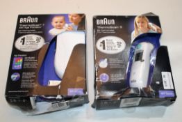 2X BOXED BRAUN EAR THERMOMETERS TO INCLUDE THERMOSCAN 7 & 5Condition ReportAppraisal Available on