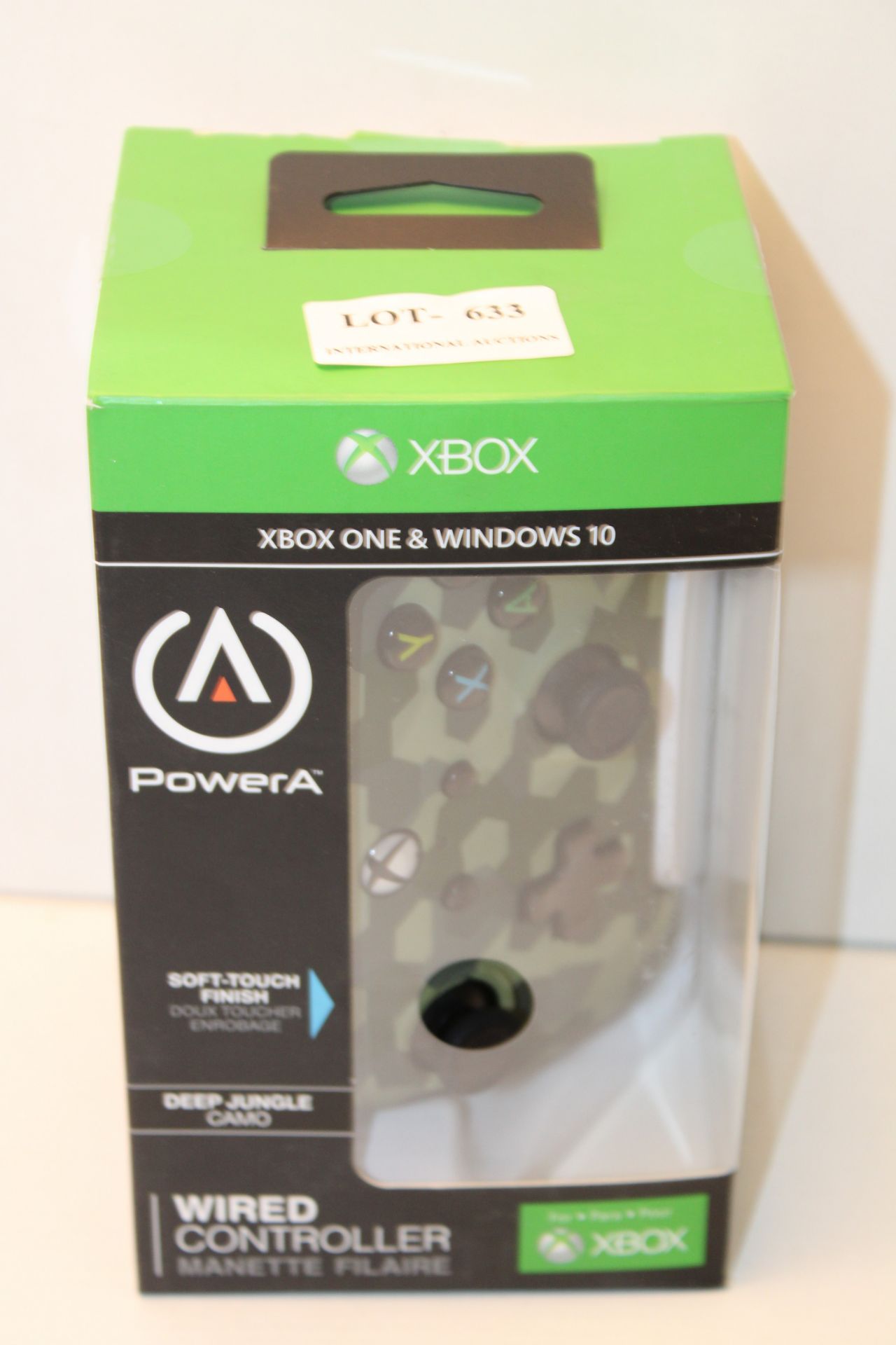 BOXED XBOX ONE & WINDOWS 10 WIRED CONTROLLER Condition ReportAppraisal Available on Request- All