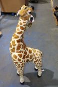 UNBOXED MELISA & DOUG LARGE SOFT GIRAFFE TOY Condition ReportAppraisal Available on Request- All