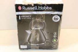 BOXED RUSSELL HOBBS LEGACY QUIET BOIL KETTLECondition ReportAppraisal Available on Request- All