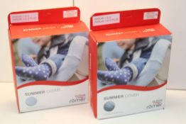 2X BOXED BRITAX ROMER SUMMER COVERS Condition ReportAppraisal Available on Request- All Items are