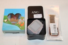 3X ASSORTED ITEMS TO INCLUDE SMART WATCHES & OTHER Condition ReportAppraisal Available on Request-