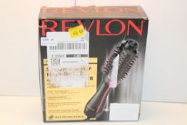 BOXED REVLON SALON ONE-STEP HAIR DRYER AND VOLUMISER RRP £52.50Condition ReportAppraisal Available