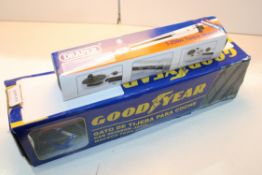 2X BOXED ITEMS TO INCLUDE GOODYEAR CAR SCISSOR JACK & DRAPER 5-25NM TORQUE WRENCH Condition