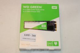 BOXED WD GREEN SOLID STATE DRIVE M.22280Condition ReportAppraisal Available on Request- All Items