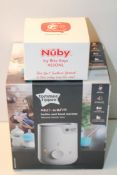 2X BOXED ASSORTED ITEMS TO INCLUDE TOMMEE TIPPEE EASI-WARM BOTTLE & FOOD WARMERCondition