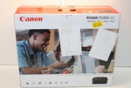 BOXED CANON PIXMA TS3450 WIRELESS PRINT COPY SCAN BLACK RRP £44.99Condition ReportAppraisal