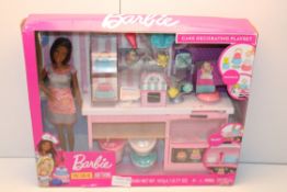 BOXED BARBIE YOU CAN BE ANYTHING CAKE DECORATING PLAYSET Condition ReportAppraisal Available on