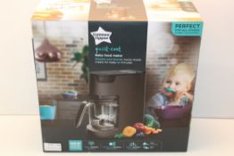 BOXED TOMMEE TIPPEE QUICK-COOK BABY FOOD MAKER RRP £65.00Condition ReportAppraisal Available on