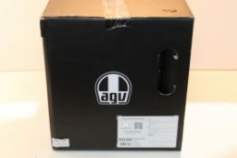 BOXED AGV MOTORCYCLE HELMET GRAPHIC COLOUR MATT BLACK SIZE LARGE MODEL: K1 E2205 SOLID RRP £139.