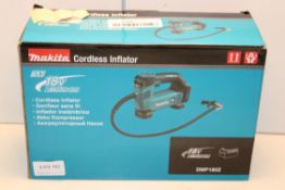 BOXED MAKITA CORDLESS INFLATOR MODEL: DMP180Z RRP £51.25Condition ReportAppraisal Available on
