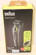 BOXED BRAUN BEARD TRIMMER 3 MODEL: BT3221 RRP £34.99Condition ReportAppraisal Available on