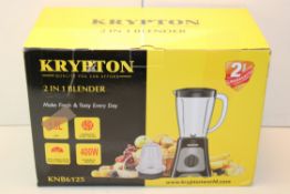 BOXED KRYPTON 2-IN-1 BLENDER 400W MODEL: KNB6125Condition ReportAppraisal Available on Request-