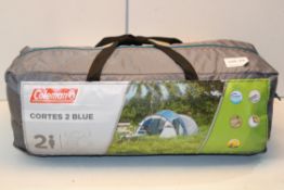 BAGGED COLEMAN CORTES 2 BLUE TENT RRP £79.95Condition ReportAppraisal Available on Request- All