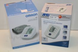 2X BOXED BLOOD PRESSURE MONITORS BY OMRON & A&D MEDICAL Condition ReportAppraisal Available on