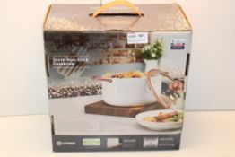 BOXED TOWER LINEAR ROSE GOLD EDITION 24CM NON-STICK CASSEROLE Condition ReportAppraisal Available on