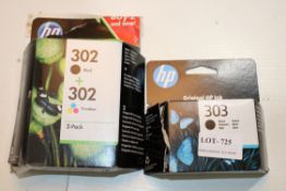 2X ASSORTED BOXED HP CARTRIDGESCondition ReportAppraisal Available on Request- All Items are