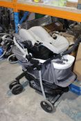 UNBOXED HAUCK STROLLER WITH PRAM TOP AND CAR SET ACCESSORIES Condition ReportAppraisal Available