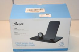 BOXED SENEO 7.5W FAST WIRELESS CHARGER STAND SENEO WAVE MAT 193 RRP £30.31+B25440Condition