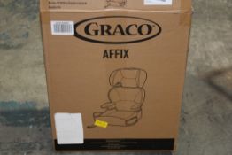 BOXED GRACO AFFIX CHILD SAFETY CAR SEAT Condition ReportAppraisal Available on Request- All Items