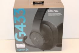 BOXED LOGITECH G433 7.1 WIRED SURROUND GAMING HEADSET Condition ReportAppraisal Available on