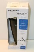 BOXED LIFESTRAW WATER BOTTLE WITH FILTER 650ML BY VESTERGUARD Condition ReportAppraisal Available on