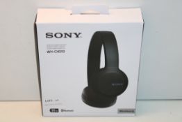 BOXED SONY WIRELESS STEREO HEADSET WH-CH510 RRP £29.99Condition ReportAppraisal Available on