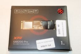 BOXED XPG 1TB SX8200 PRO M.2 2280 PCLE GEN3X4 SSD RRP £104.99Condition ReportAppraisal Available