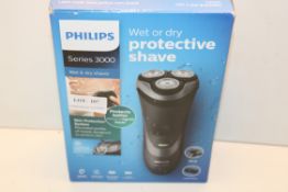 BOXED PHILIPS SERIES 3000 WET & DRY SHAVER Condition ReportAppraisal Available on Request- All Items