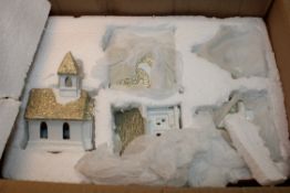 CERAMIC GIFT MINI SEASONAL HOUSES RRP £14.99Condition ReportAppraisal Available on Request- All