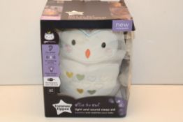 BOXED TOMMEE TIPPEE OLLIE THE OWL LIGHT AND SOUND SLEEP AID Condition ReportAppraisal Available on