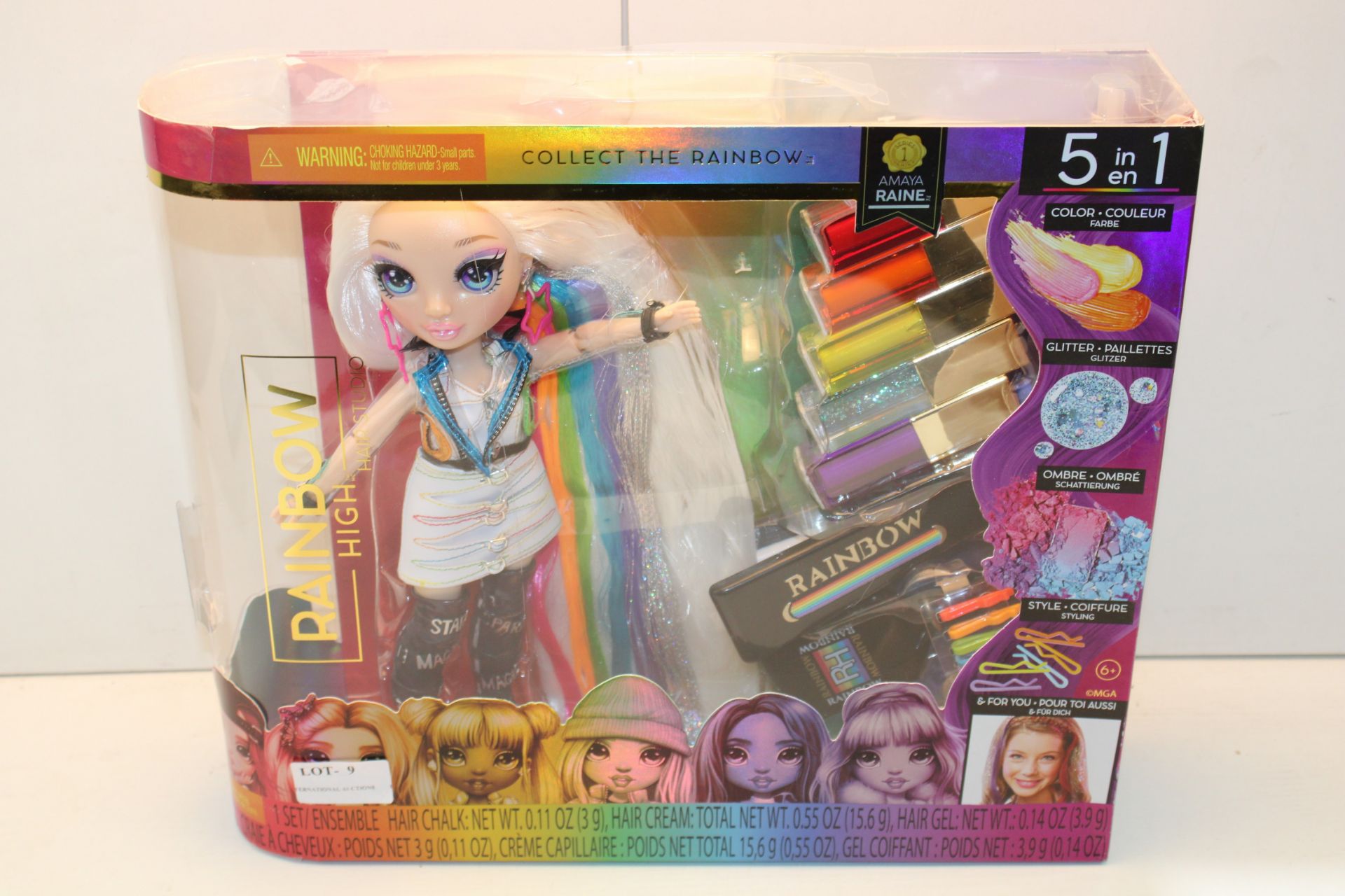 BOXED COLLECT THE RAINBOWS DOLL 5-IN-1Condition ReportAppraisal Available on Request- All Items