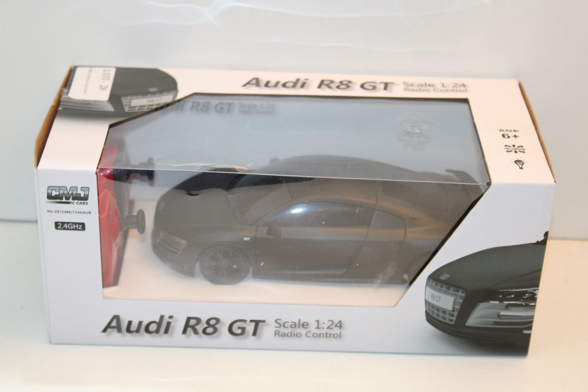 BOXED AUDI R8 GT SCALE 1:24 RADIO CONTROL Condition ReportAppraisal Available on Request- All