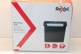 BOXED REXEL MOMENTUM S206 SHREDDER RRP £30.00Condition ReportAppraisal Available on Request- All