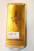 BOXED PACO RABANNE 1 MILLION AFTERSHAVE LOTION 100ML Condition ReportAppraisal Available on Request-