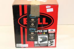 BOXED BELL SUPER DH FULL FACE HELMET REMOVEABLE CHIN BAR SIZE LARGE RRP £99.00Condition