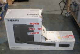 BOXED YAMAHA YAS-207 FRONT SURROUND SOUND SYSTEM RRP £269.00Condition ReportAppraisal Available on