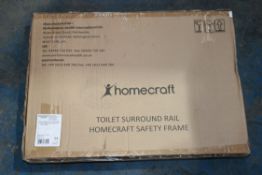 BOXED HOMECRAFT TOILET SURROUND RAIL HOMECRAFT SAFETY RAIL Condition ReportAppraisal Available on