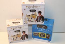 3X ASSORTED BOXED TRIVIAL PURSUIT SETS TO INCLUDE HARRY POTTER & FRIENDSCondition ReportAppraisal