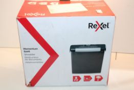 BOXED REXEL MOMENTUM S206 SHREDDER RRP £30.00Condition ReportAppraisal Available on Request- All
