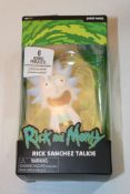 BOXED TALKIES RICK AND MORTY RICK SANCHEZ TALKIE Condition Report Appraisal Available on Request-