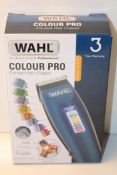 BOXED WAHL COLOUR PRO CORDED HAIR CLIPPER RRP £29.99Condition Report Appraisal Available on Request-