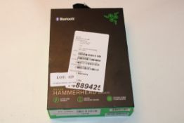 BOXED RAZER HAMMERHEAD TRUE WIRELESS EAR BUDS RRP £69.99Condition Report Appraisal Available on