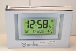 BOXED ACCTIM TEMPERATURE DIGITAL WALL CLOCK Condition Report Appraisal Available on Request- All