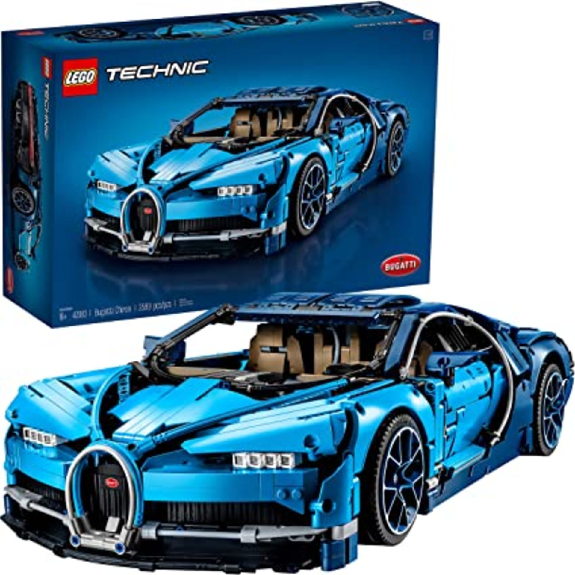 BOXED LEGO TEHNIC BUGATTI CHIRON 42083 RRP £249.00Condition Report Appraisal Available on Request-