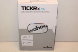 BOXED WAHOO TICKR X HEART RATE MONITOR WITH MOTION & MEMORY RRP £64.99Condition Report Appraisal