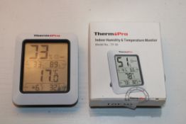 2X THERM PRO INDOOR HUMIDITY & TEMPERATURE MONITORSCondition Report Appraisal Available on