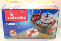 BOXED VILEDA TURBO MOP BUCKET SET RRP £35.00Condition Report Appraisal Available on Request- All