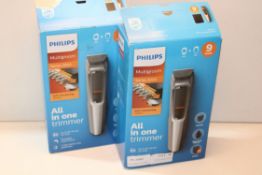 2X BOXED PHILIPS MULTIGROOM SERIES 3000 SELF-SHARPENING BLADES COMBINED RRP £50.00Condition Report